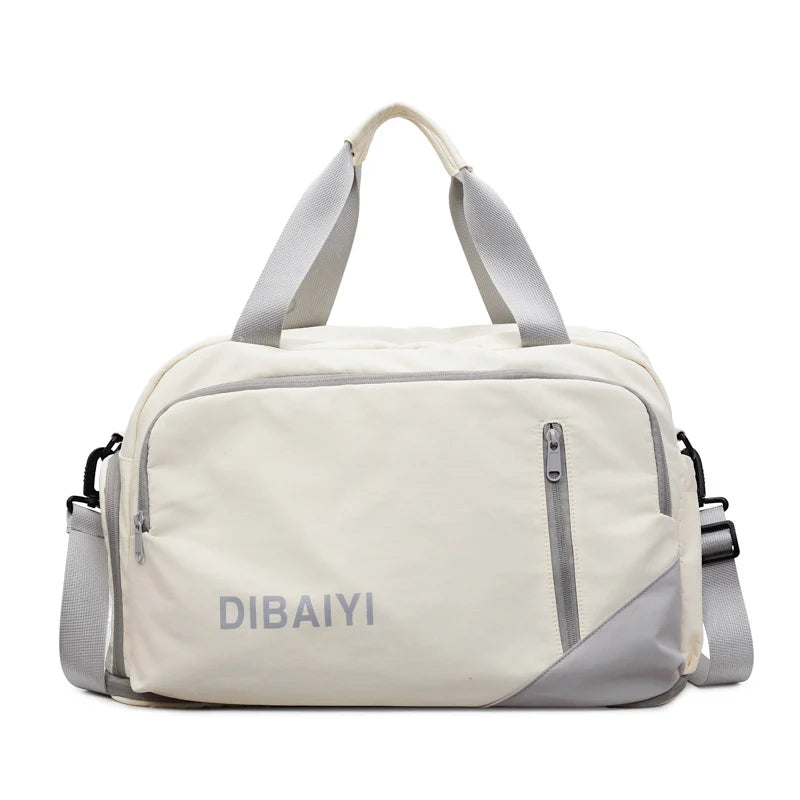 Gym Bag Water-Resistant Shoe Compartment Padded Straps