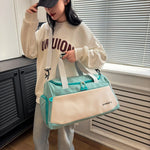 Gym Duffel Bag Large Capacity Exterior Pockets