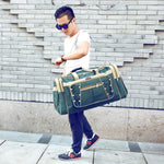 Gym Duffel Bag Large Capacity Multiple Pockets & Adjustable Strap
