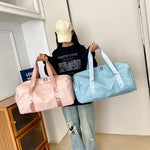 Gym Duffel Bag Large Capacity Shoe & Wet Pockets