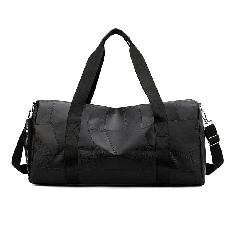 Gym Duffel Bag Large Capacity Shoe & Wet Pockets