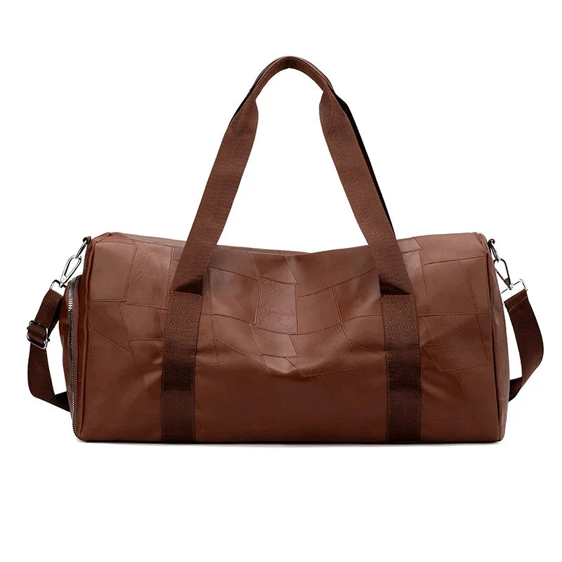 Gym Duffel Bag Large Capacity Shoe & Wet Pockets