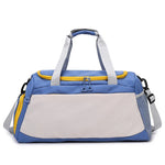 Gym Duffel Bag Large Capacity Zippered Pockets