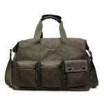 Gym Duffel Bag Large Capacity Zippered Pockets & Padded Strap