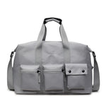 Gym Duffel Bag Large Capacity Zippered Pockets & Padded Strap
