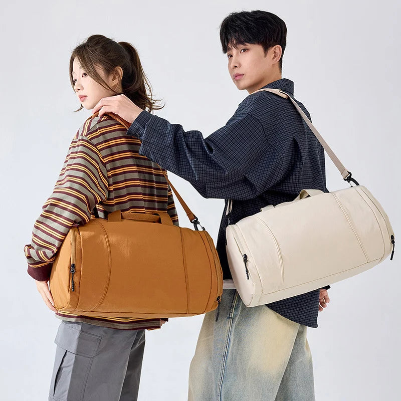 Gym Duffel Bag Spacious Water-Resistant & Tear-Resistant Adjustable Strap