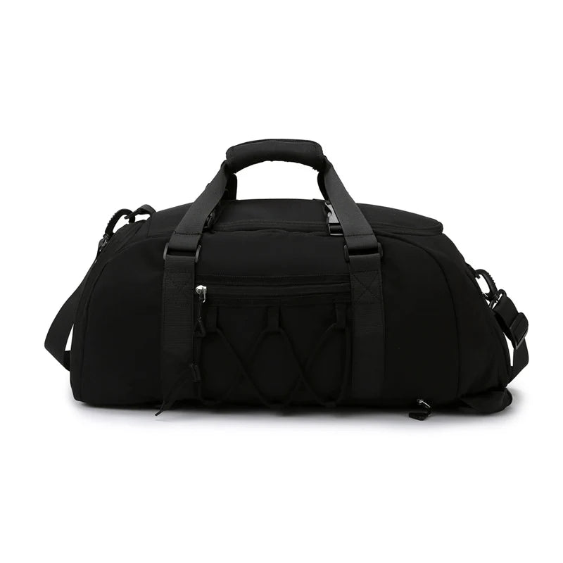 Gym Duffel Bag Tear Resistant Fabric Multiple Pockets