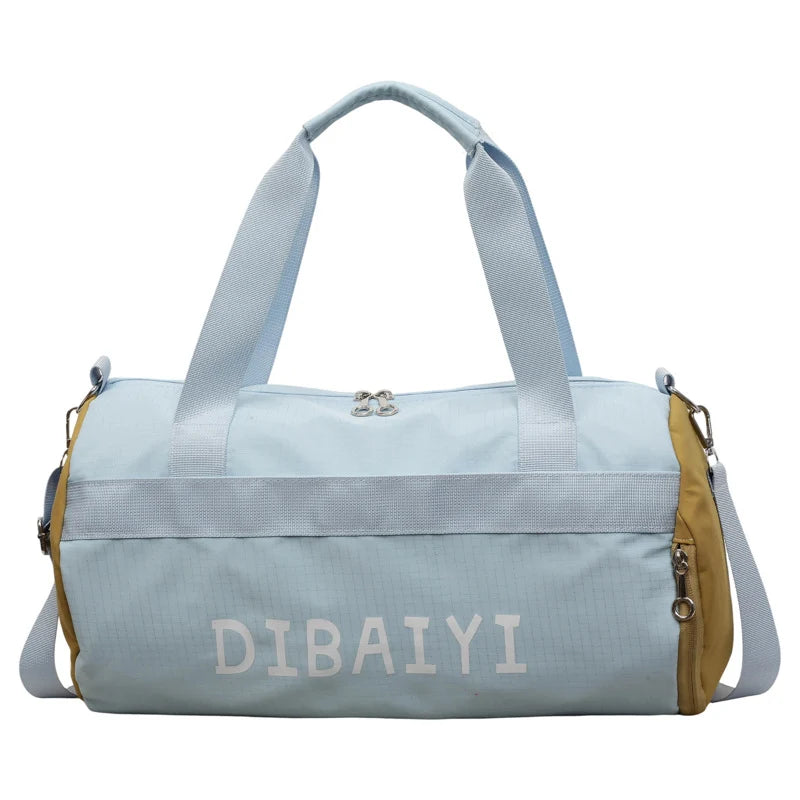 Gym Duffel Bag Tear-Resistant Multiple Pockets Padded Adjustable Strap