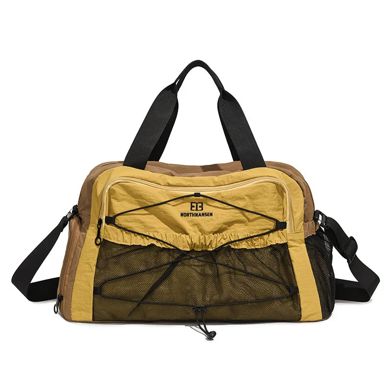Gym Duffel Bag Tear-Resistant Spacious Multiple Pockets