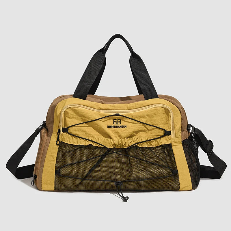 Gym Duffel Bag Tear-Resistant Spacious Multiple Pockets