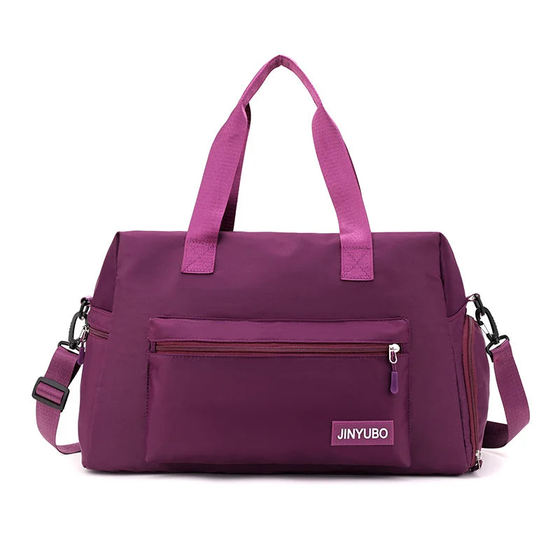 Gym Duffel Bag Water-Resistant Lightweight Spacious Compartments