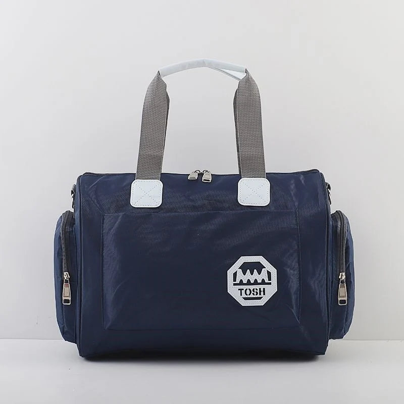 Gym Duffel Bag Water-Resistant Multi-Pocket Padded & Adjustable Strap