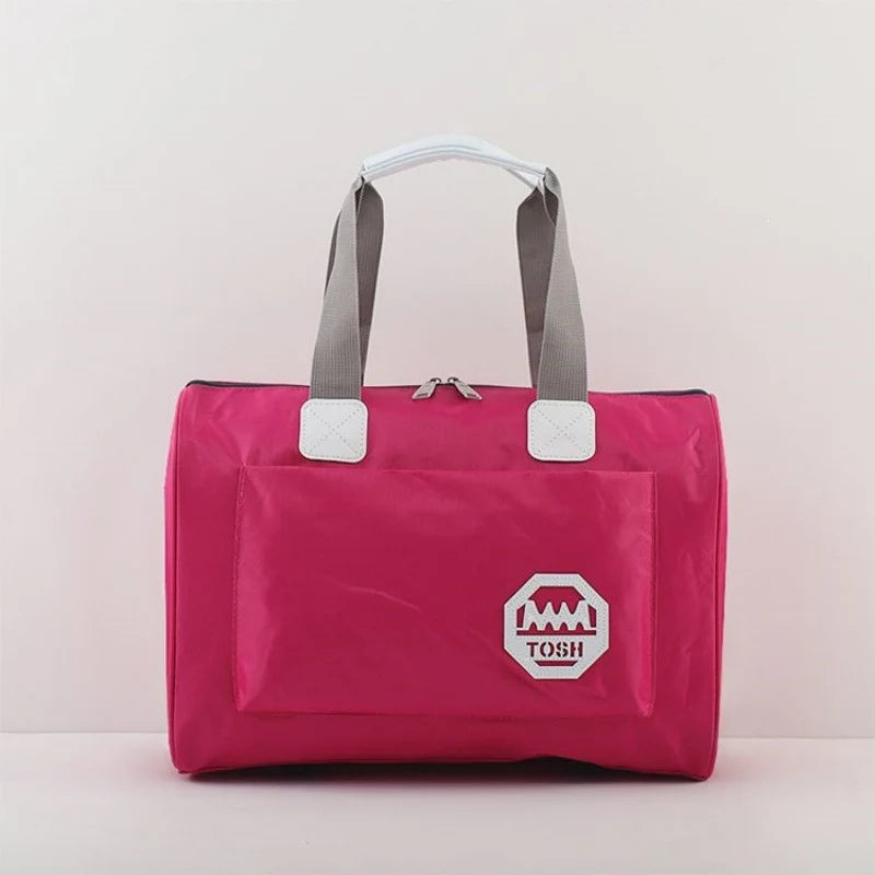 Gym Duffel Bag Water-Resistant Multi-Pocket Padded & Adjustable Strap