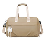 Gym Duffel Bag Water-Resistant Multiple Compartments Adjustable Shoulder Strap