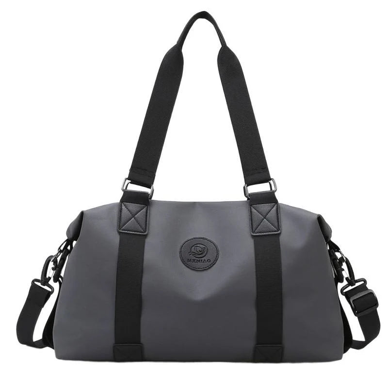 Gym Duffel Bag Water-Resistant Multiple Pockets & Padded Strap