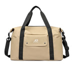 Gym Duffel Bag Waterproof Adjustable Strap Front Zip Pocket