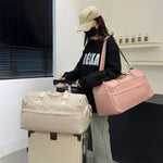 Gym Duffle Bag Spacious Main Compartment Multiple Pockets
