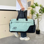 Gym Duffle Bag Spacious Water-Resistant Polyester