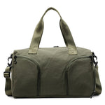 Gym Duffle Bag Tear-Resistant Fabric Multiple Pockets