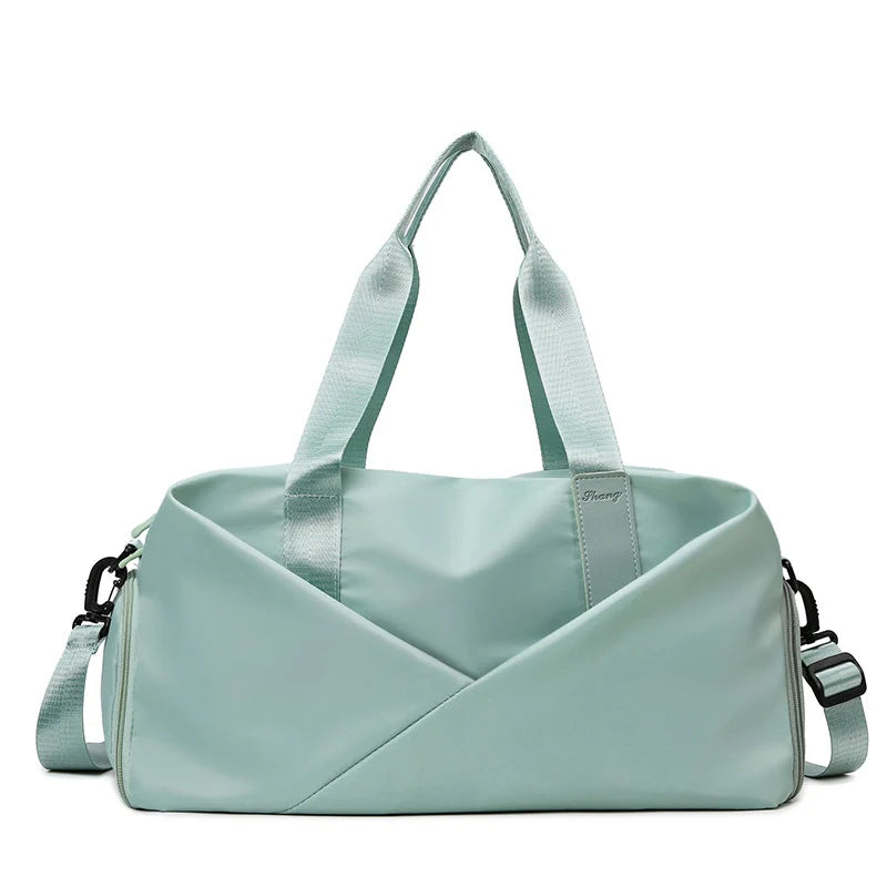 Gym Duffle Bag Water-Resistant Multiple Pockets Padded Straps