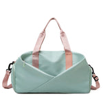 Gym Duffle Bag Water-Resistant Multiple Pockets Padded Straps