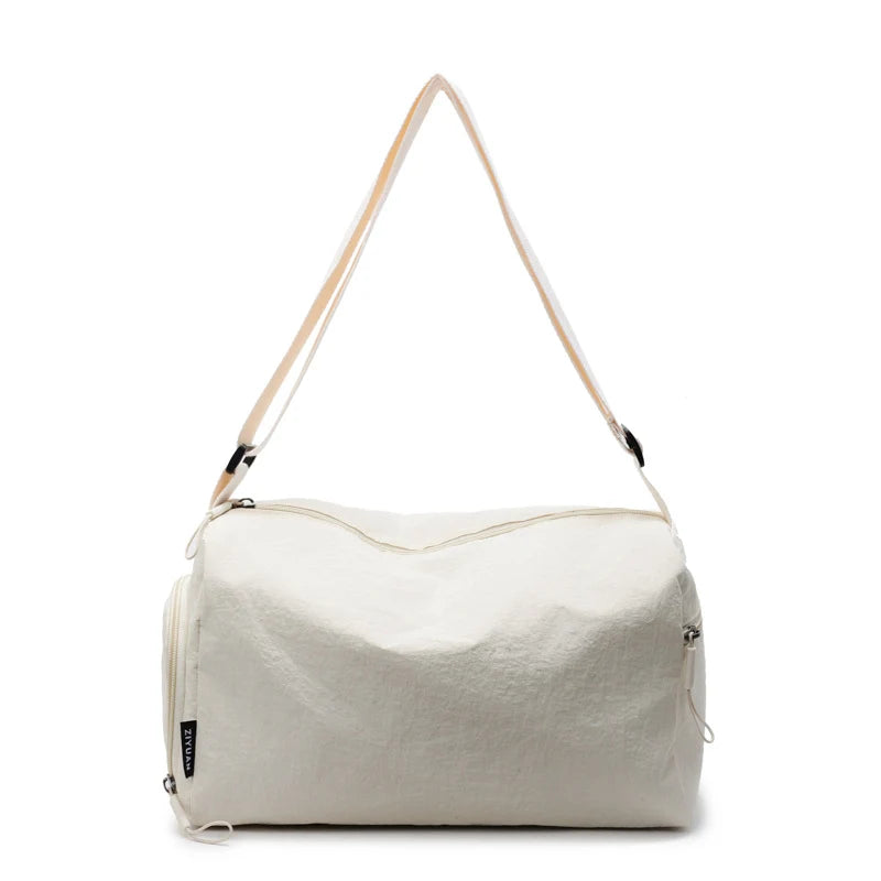 Gym Duffle Bag Weather-Resistant Multiple Compartments Adjustable Straps