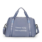 Gym Tote Bag Large Capacity Tear-Resistant Fabric & Padded Straps