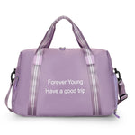 Gym Tote Bag Large Capacity Tear-Resistant Fabric & Padded Straps