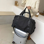 Gym Tote Water-Resistant Multiple Pockets Padded Adjustable Straps