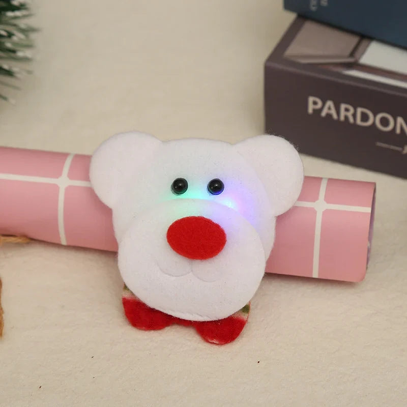 Hair Clip Handcrafted Felt & Battery-Operated LED