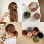 Hair Clip Twist-and-Snap Gentle Secure Hold