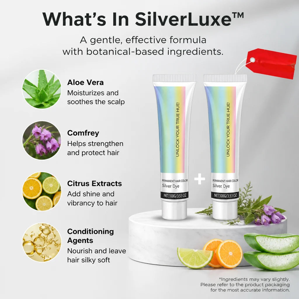 Hair Color Buildable Silver Ammonia-Free