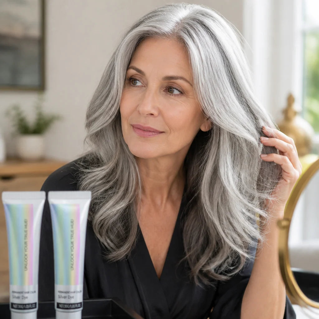 Hair Color Buildable Silver Ammonia-Free