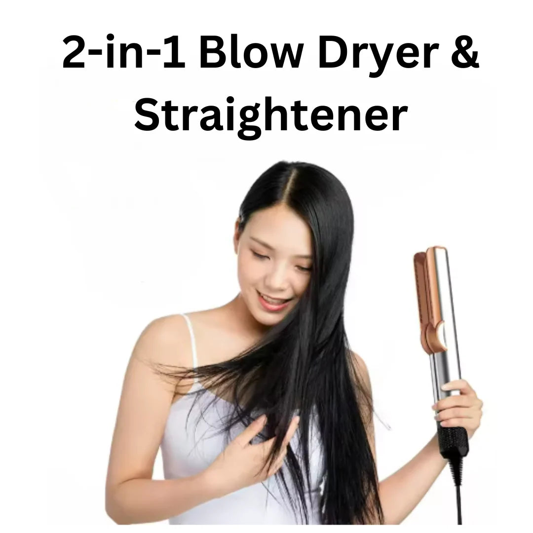 Hair Dryer & Straightener 1300W 3 Heat Settings