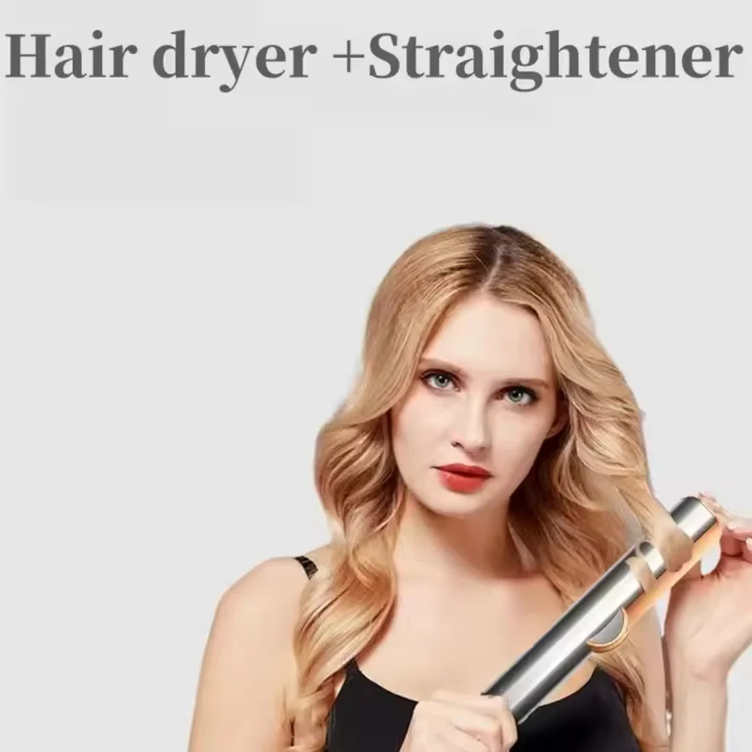 Hair Dryer & Straightener Adjustable Heat Lightweight