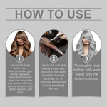 Hair Dye Silver Ammonia-Free Aloe & Plant Extracts
