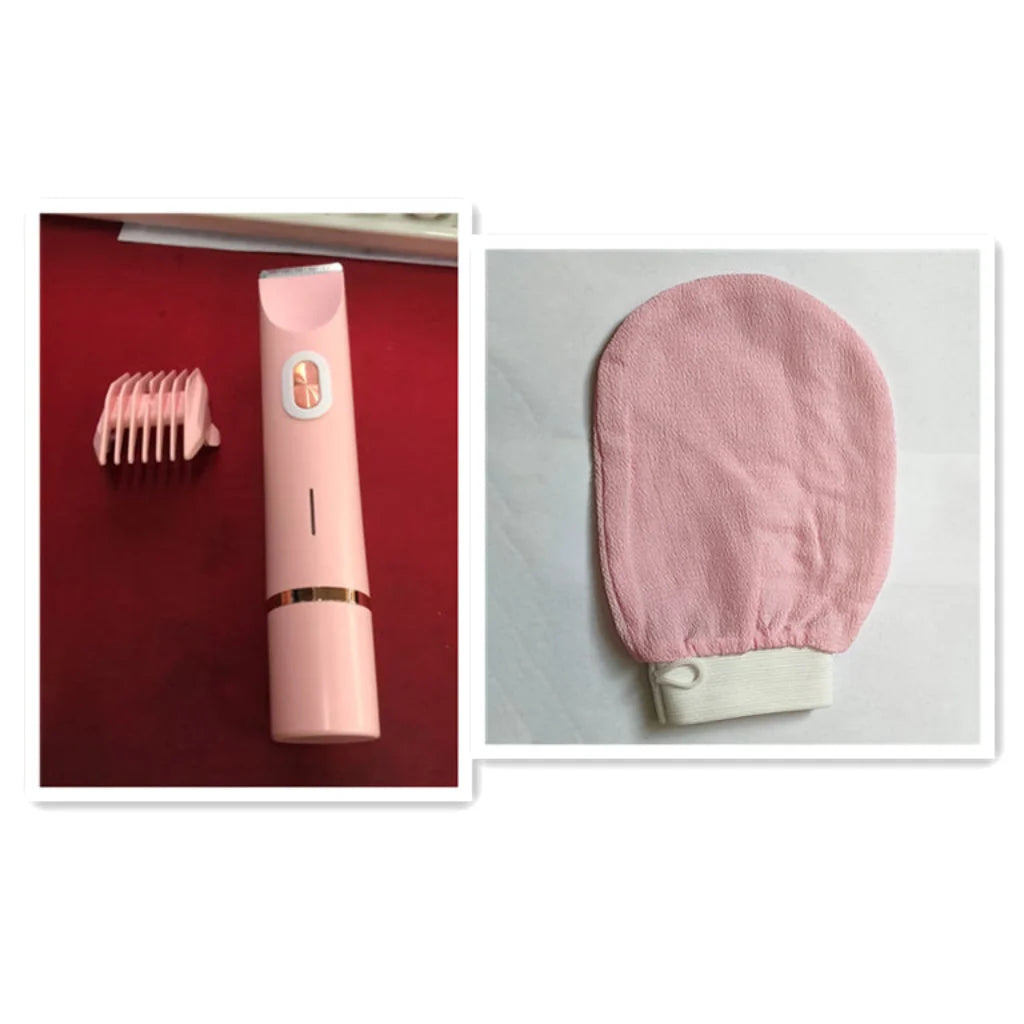 Hair Removal Kit 2-In-1 Wet-Dry Rechargeable