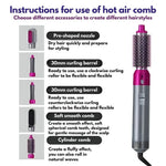 Hair Styler 5-In-1 Airflow Curling & Fast Drying