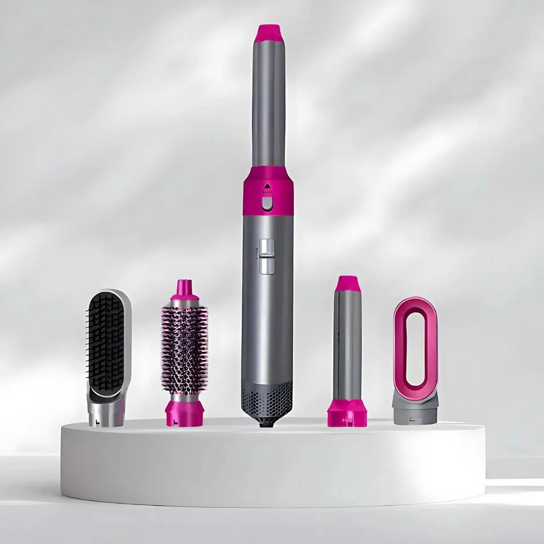 Hair Styler 5-in-1 Airflow & Adjustable Heat