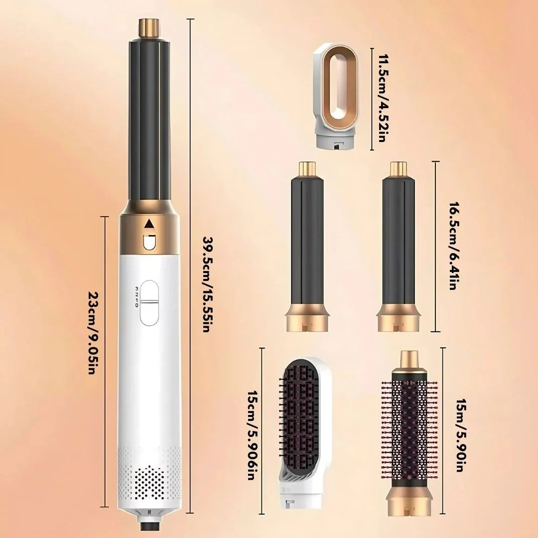 Hair Styler 5-in-1 Airflow & Adjustable Heat
