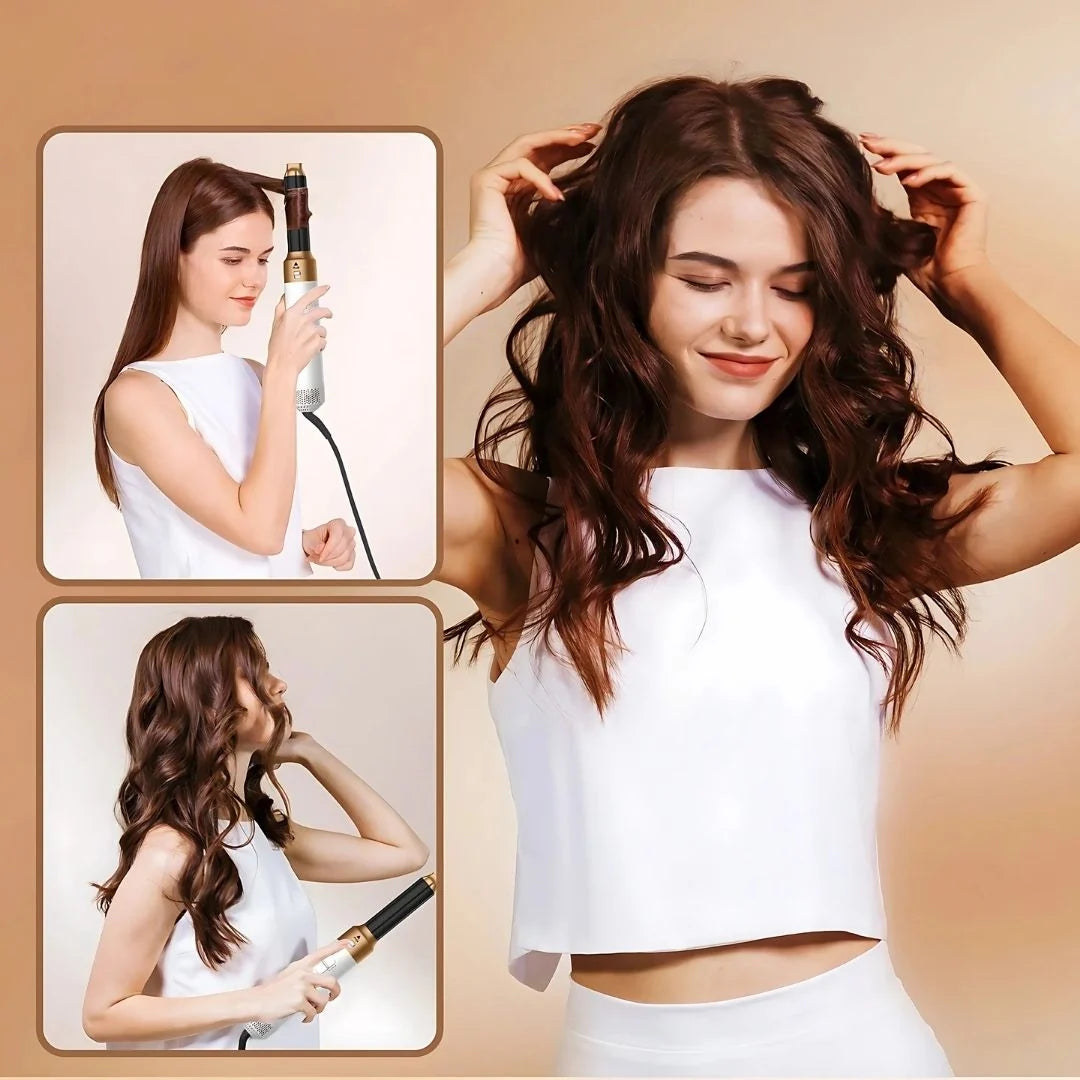 Hair Styler 5-in-1 Airflow & Adjustable Heat