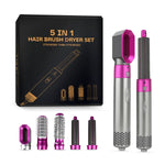 Hair Styler 5-in-1 Interchangeable Heads & Auto Curling
