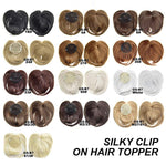 Hair Topper Short Clip-In Crown Volume Natural-Looking Blend