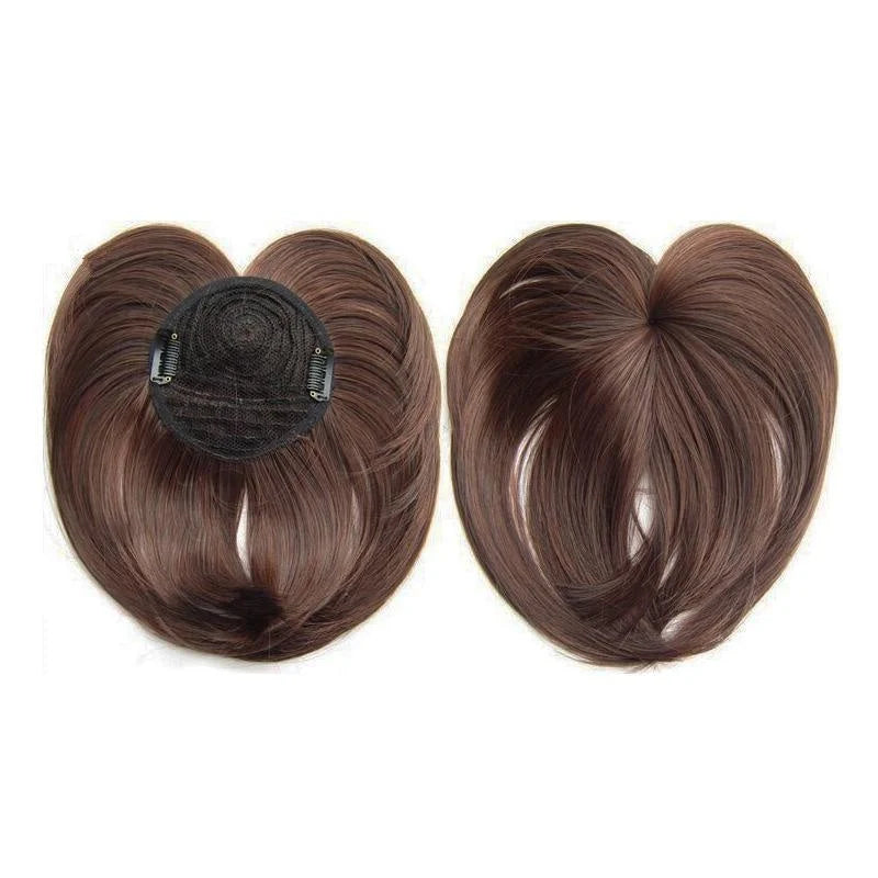 Hair Topper Short Clip-In Crown Volume Natural-Looking Blend