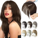 Hairpiece Synthetic Fiber Adjustable Bangs Volume-Enhancing