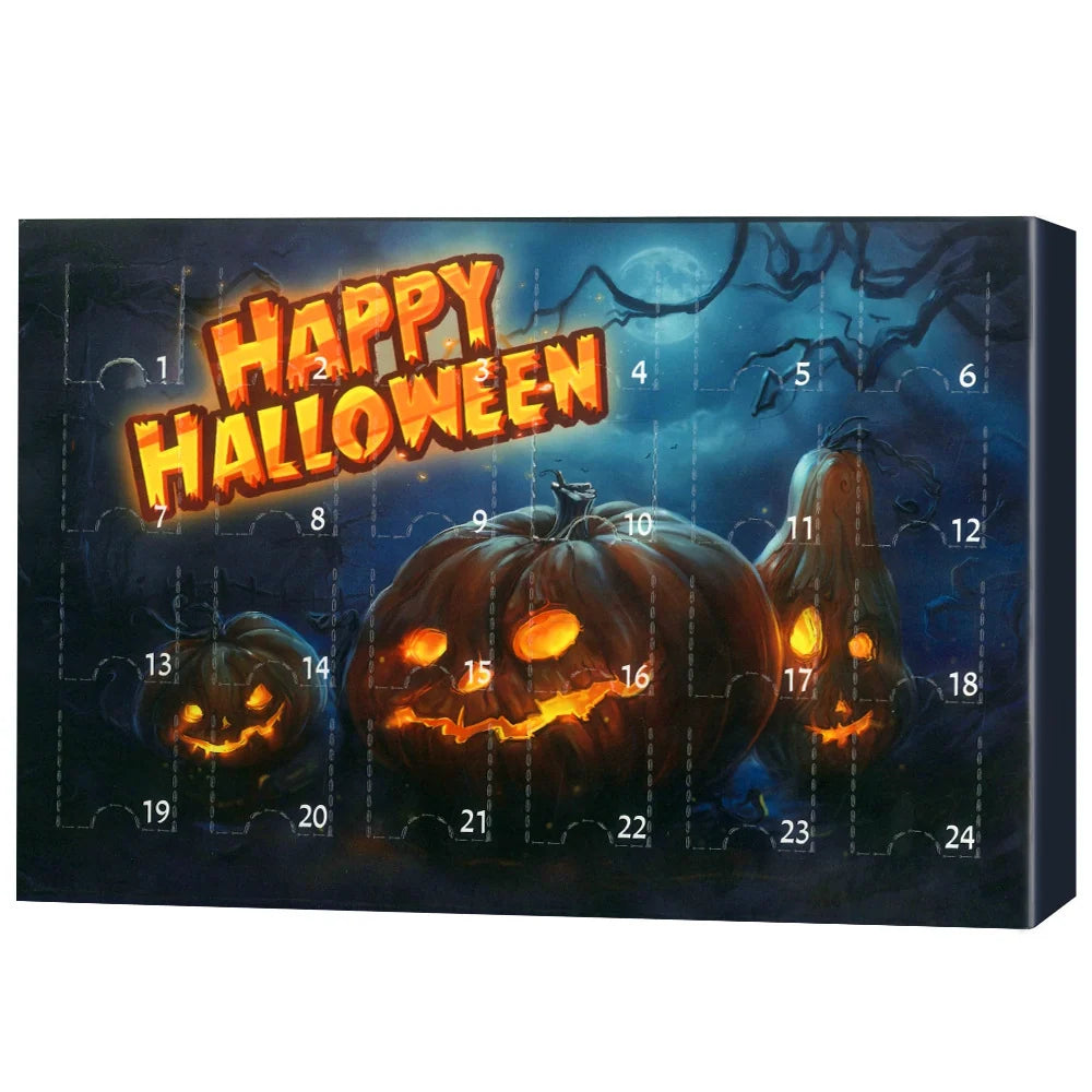 Halloween Advent Calendar 24 Figurines Daily Surprises