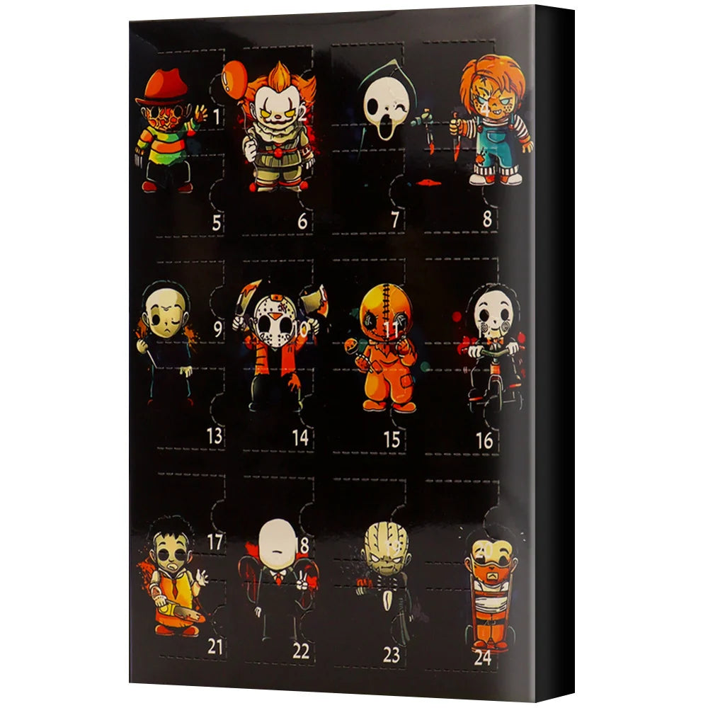 Halloween Advent Calendar 24 Figurines Daily Surprises