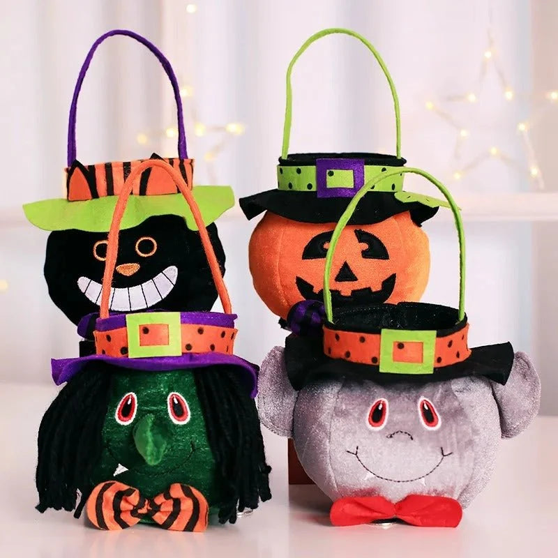Halloween Candy Bag Non-Woven Foldable Reusable
