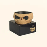 Halloween Candy Bowl Motion-Activated Skeleton Hand Red LED Eyes