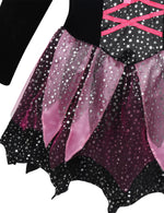 Halloween Costume Set of 4 Star Print Dress